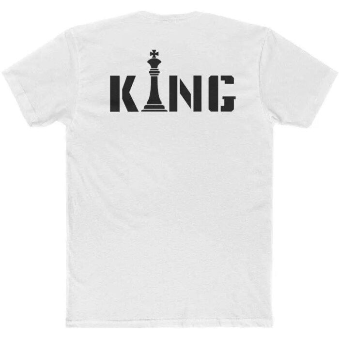 SAVAGE KING- Men's Cotton Crew Tee - Image 2