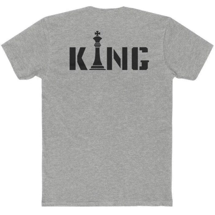 SAVAGE KING- Men's Cotton Crew Tee - Image 4