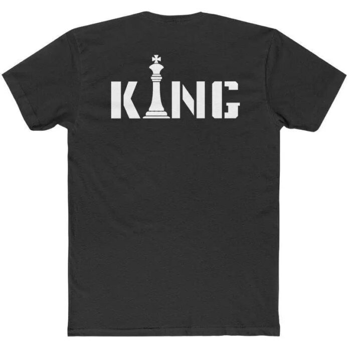 SAVAGE KING- Men's Cotton Crew Tee - Image 4