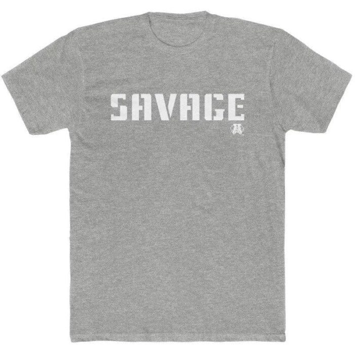 SAVAGE KING- Men's Cotton Crew Tee - Image 5