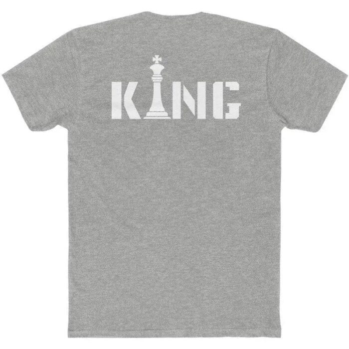 SAVAGE KING- Men's Cotton Crew Tee - Image 6