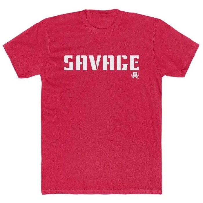 SAVAGE KING- Men's Cotton Crew Tee - Image 12